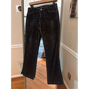 Express Low Waisted Washed Black Flare Jeans‎ Juniors 3/4 Trending